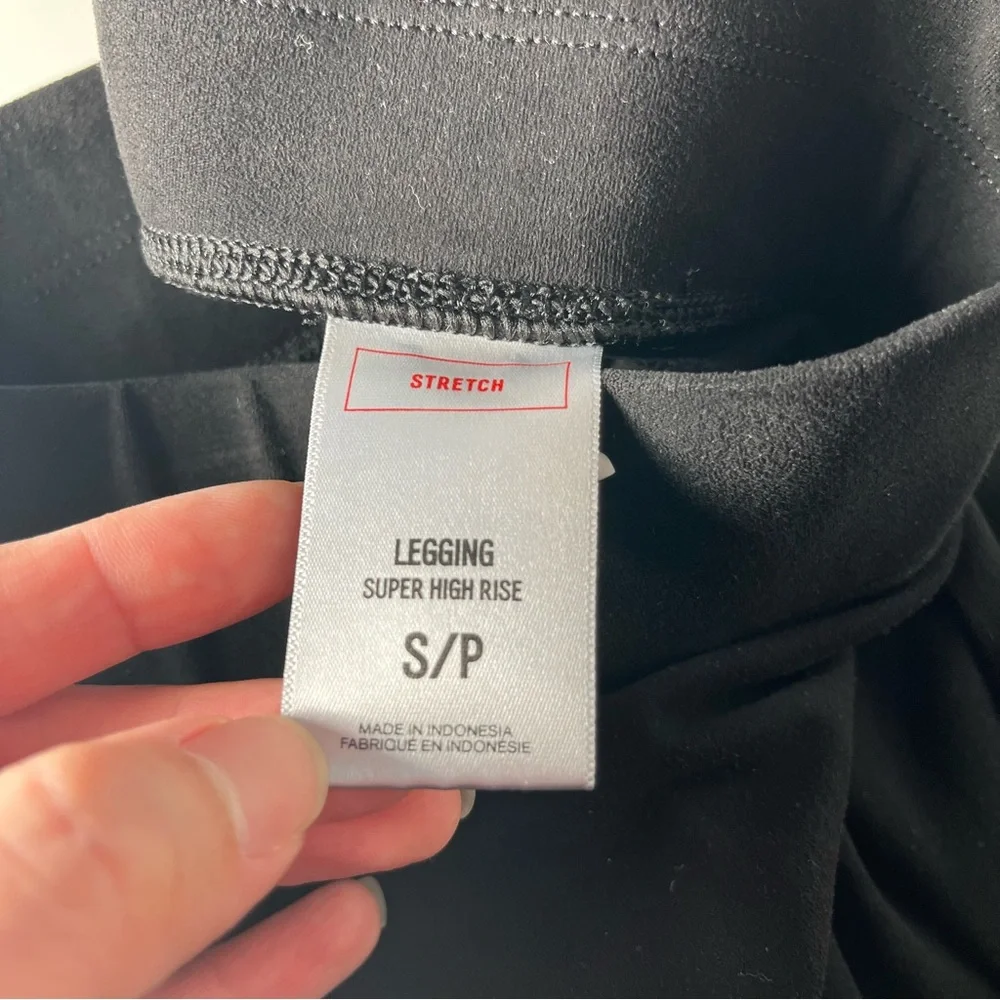 Express Leggings Super High Rise Stretch Black Size Small Great Condition Used - Picture 10 of 10